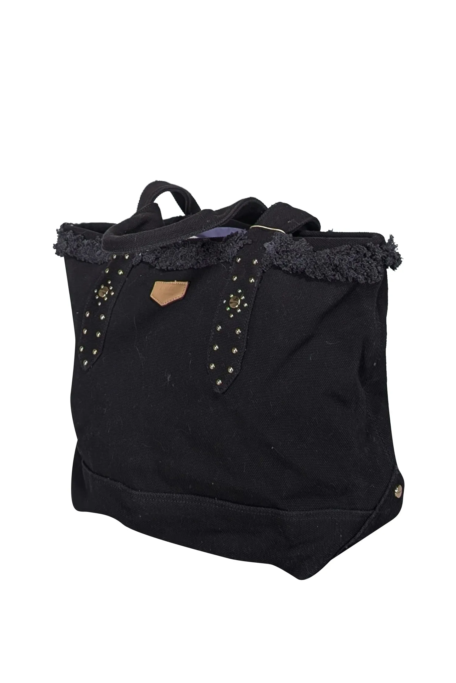 Aimee Kestenberg - Black Canvas Stud Detail Tote Bag