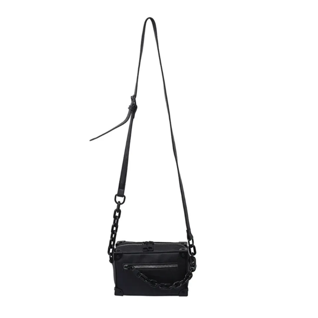 Black Crossbody Satchel