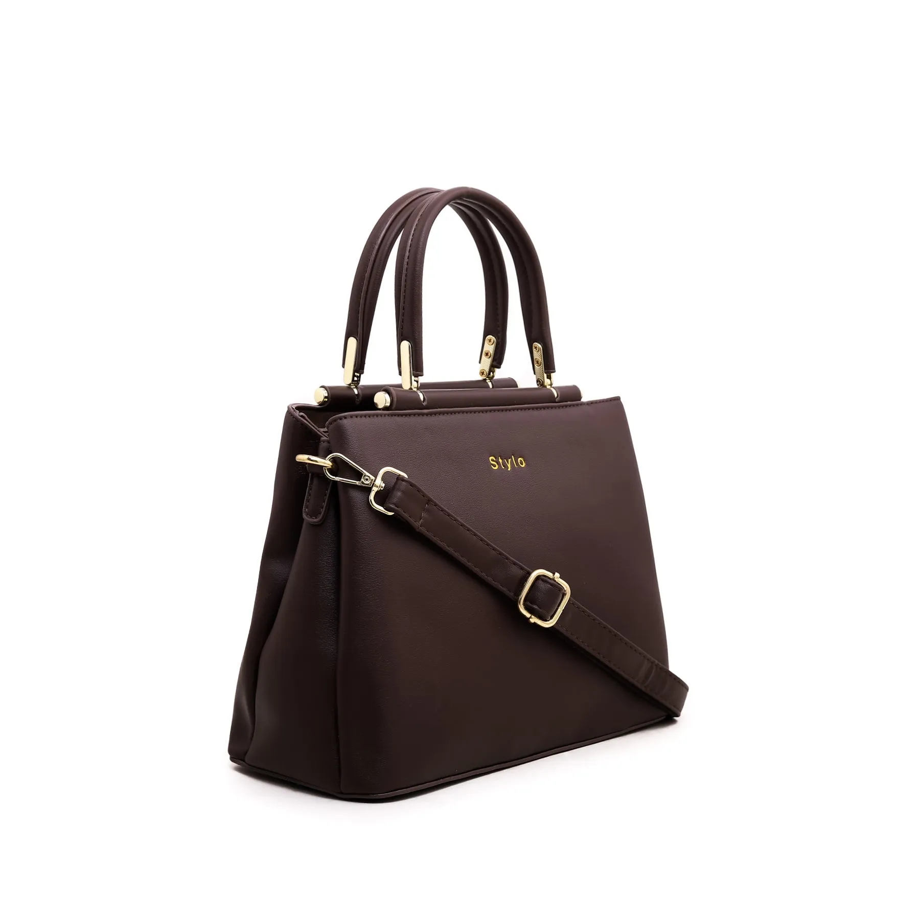 Brown Formal Hand Bag P35967