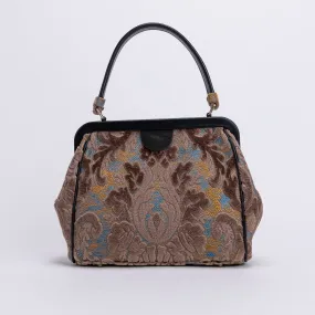 Burnout Velvet Camel Alma Satchel