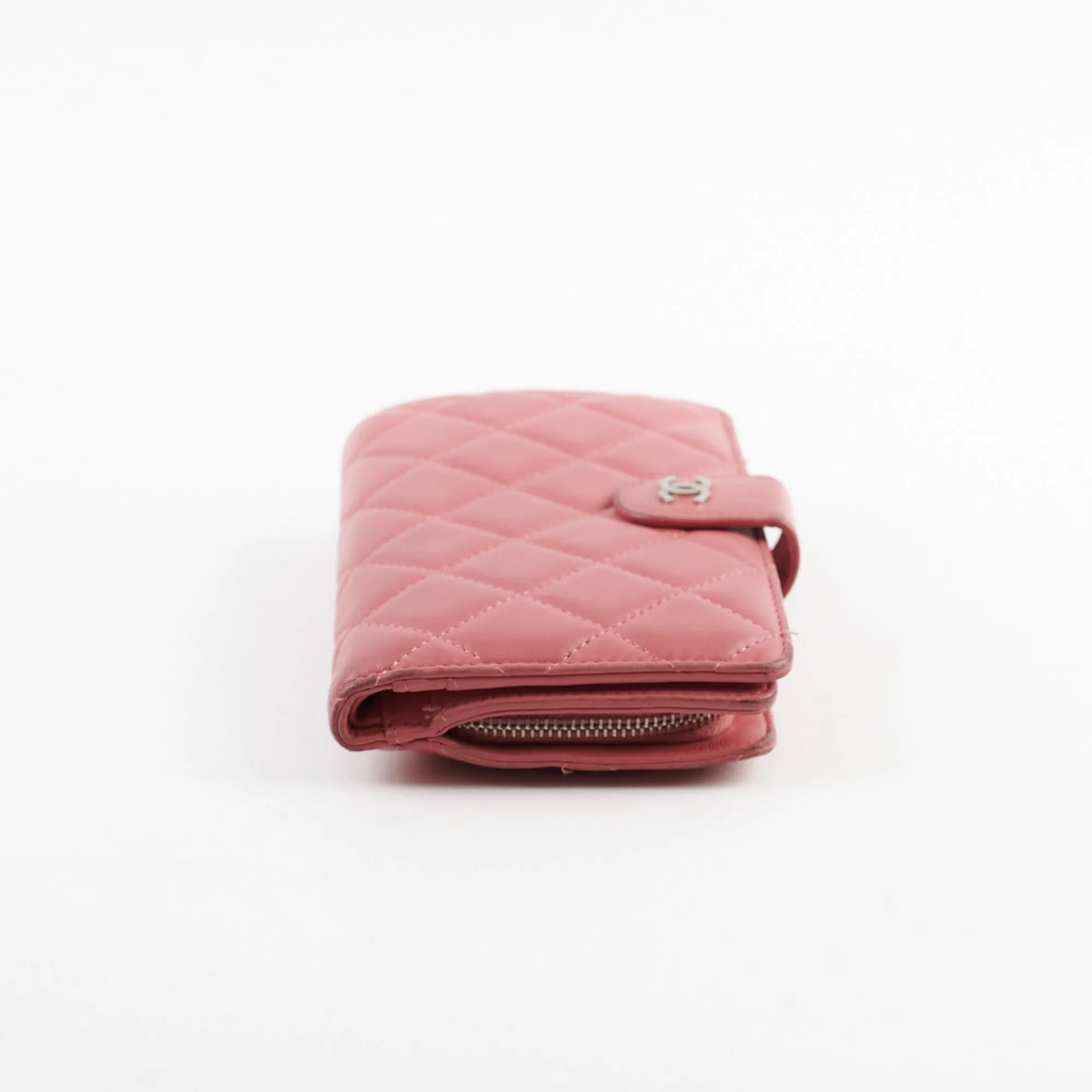 Chanel Compact Wallet Pink