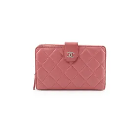 Chanel Compact Wallet Pink