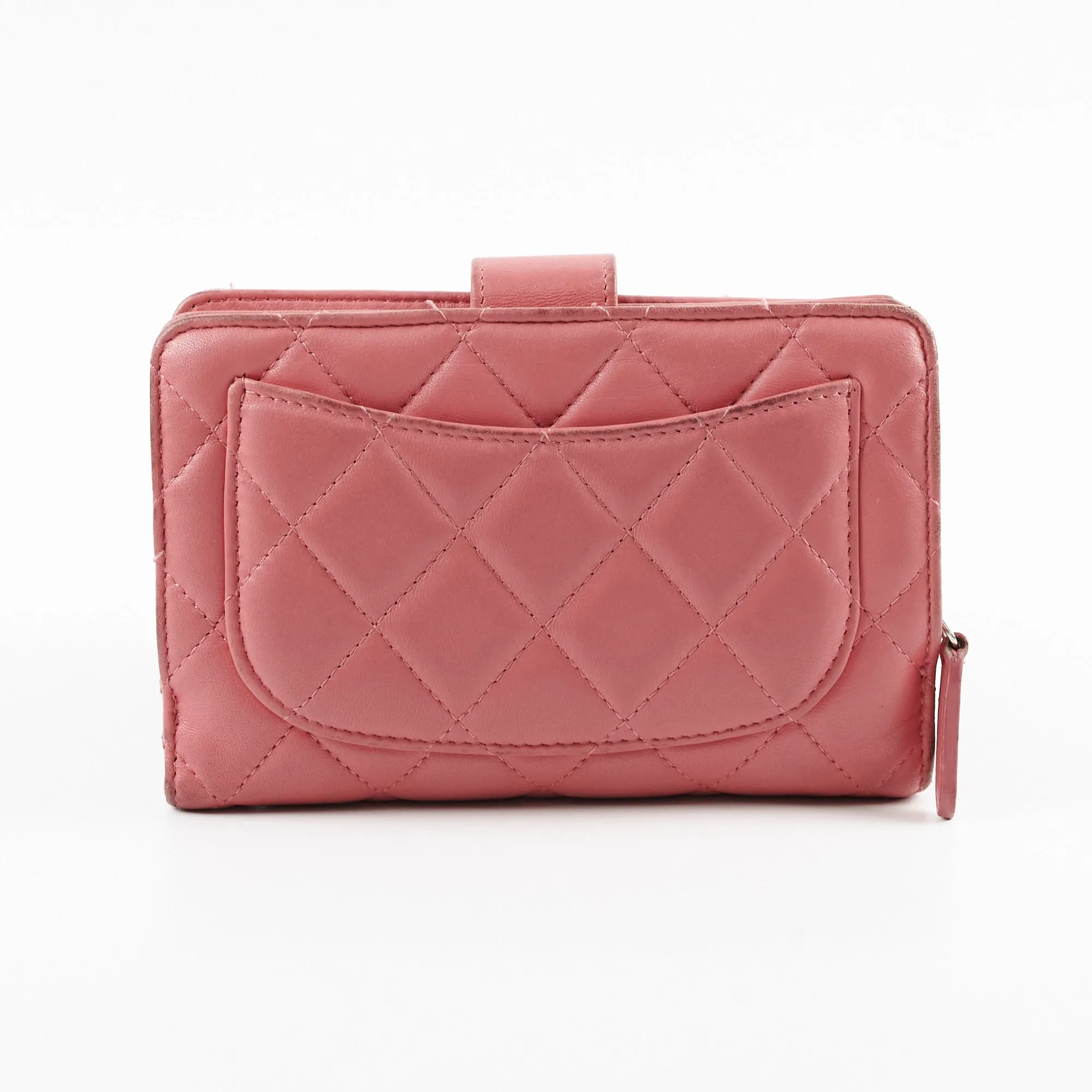 Chanel Compact Wallet Pink