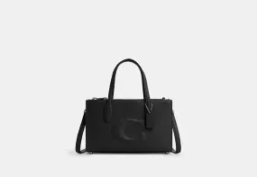 Coach Nina Small Tote In Black