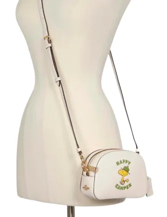 Coach X Peanuts Mini Serena Crossbody With Woodstock