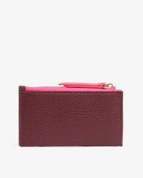 Compact Wallet - Burgundy