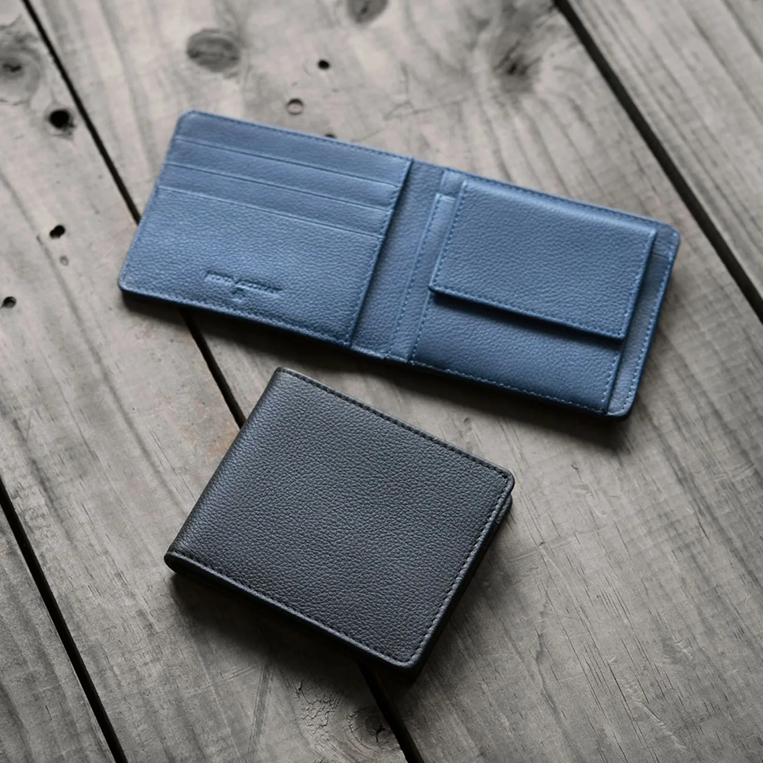 Compact Wallet with Coin Pouch