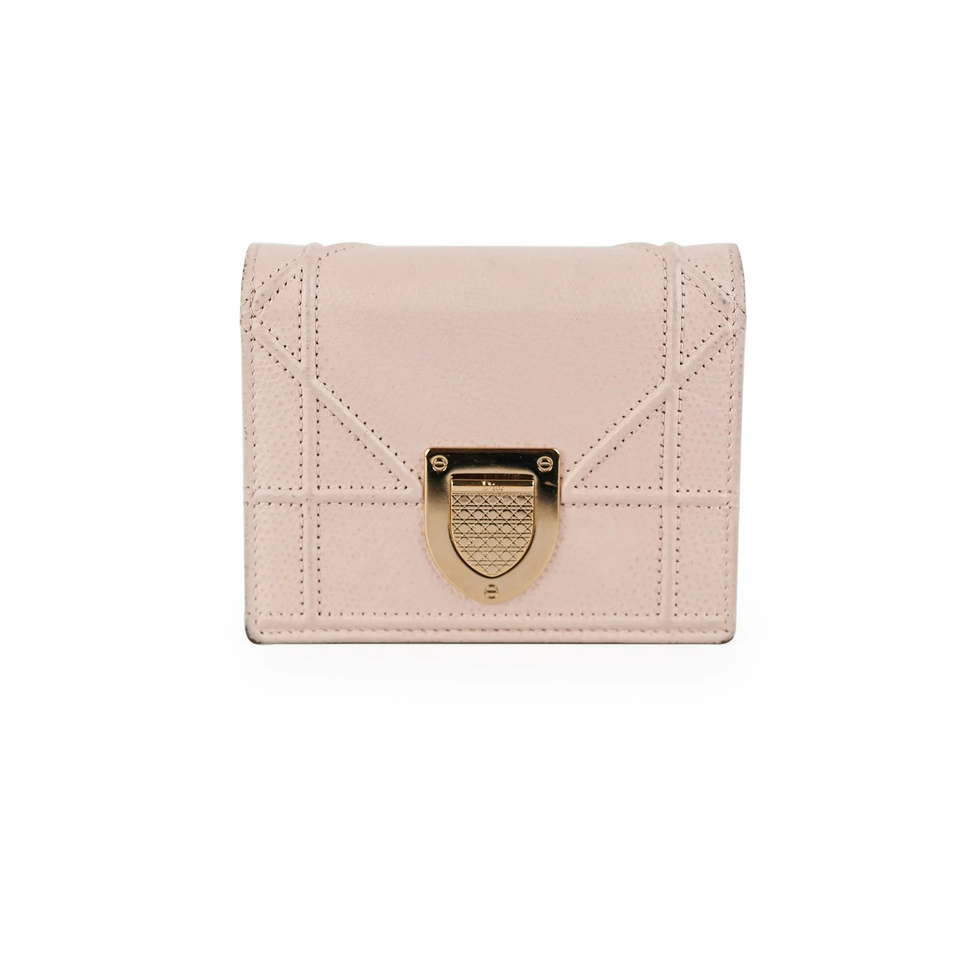 Dior Compact Wallet Pink