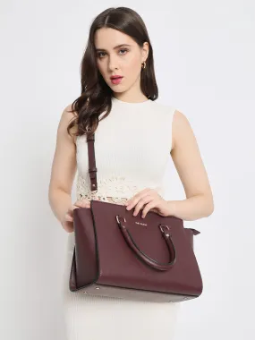 Elora Satchel Sling - Maroon