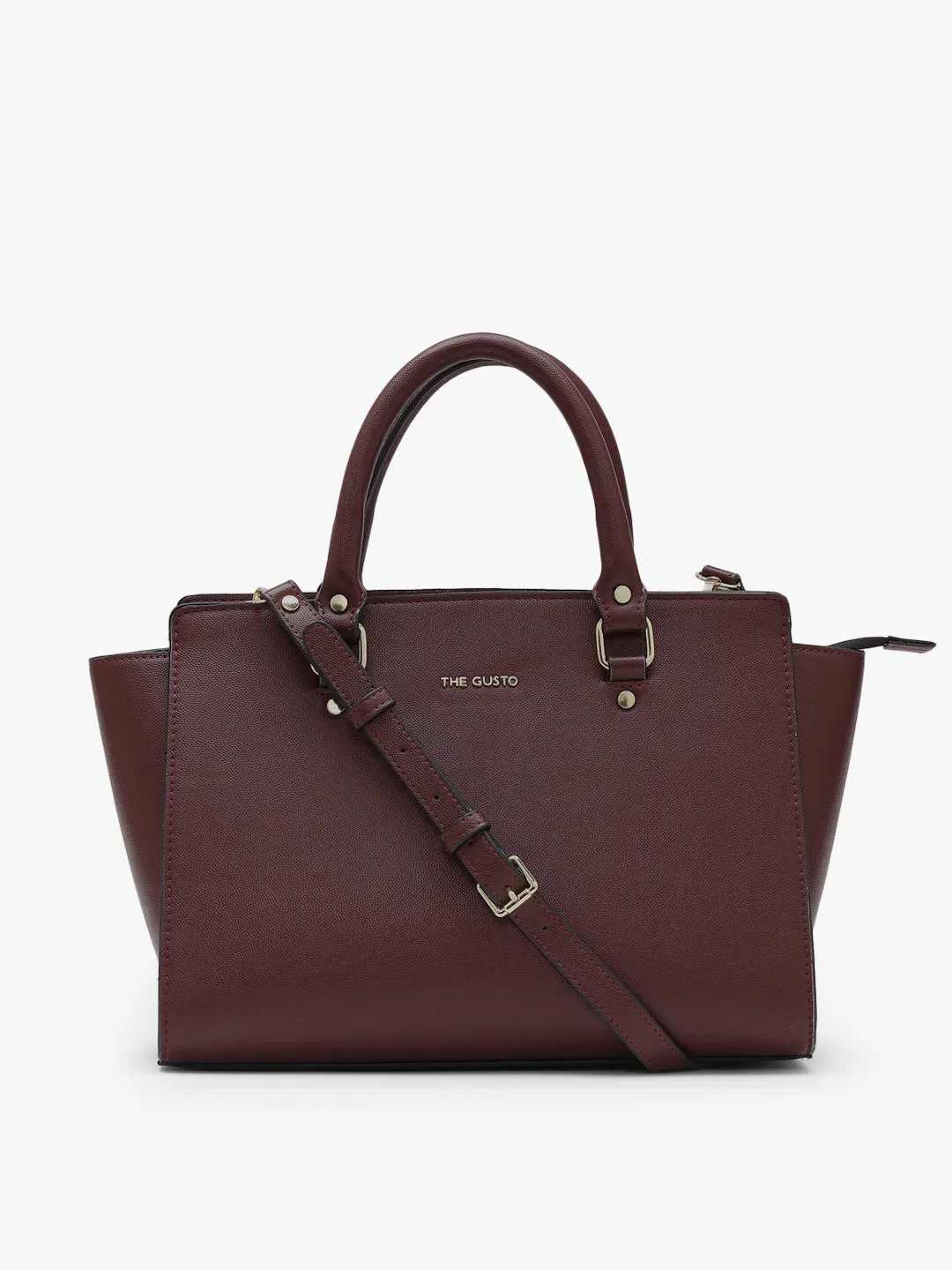 Elora Satchel Sling - Maroon