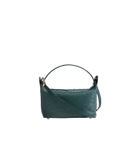 Emerald Green Ostrich | Mini 'Mpumelelo' Bag