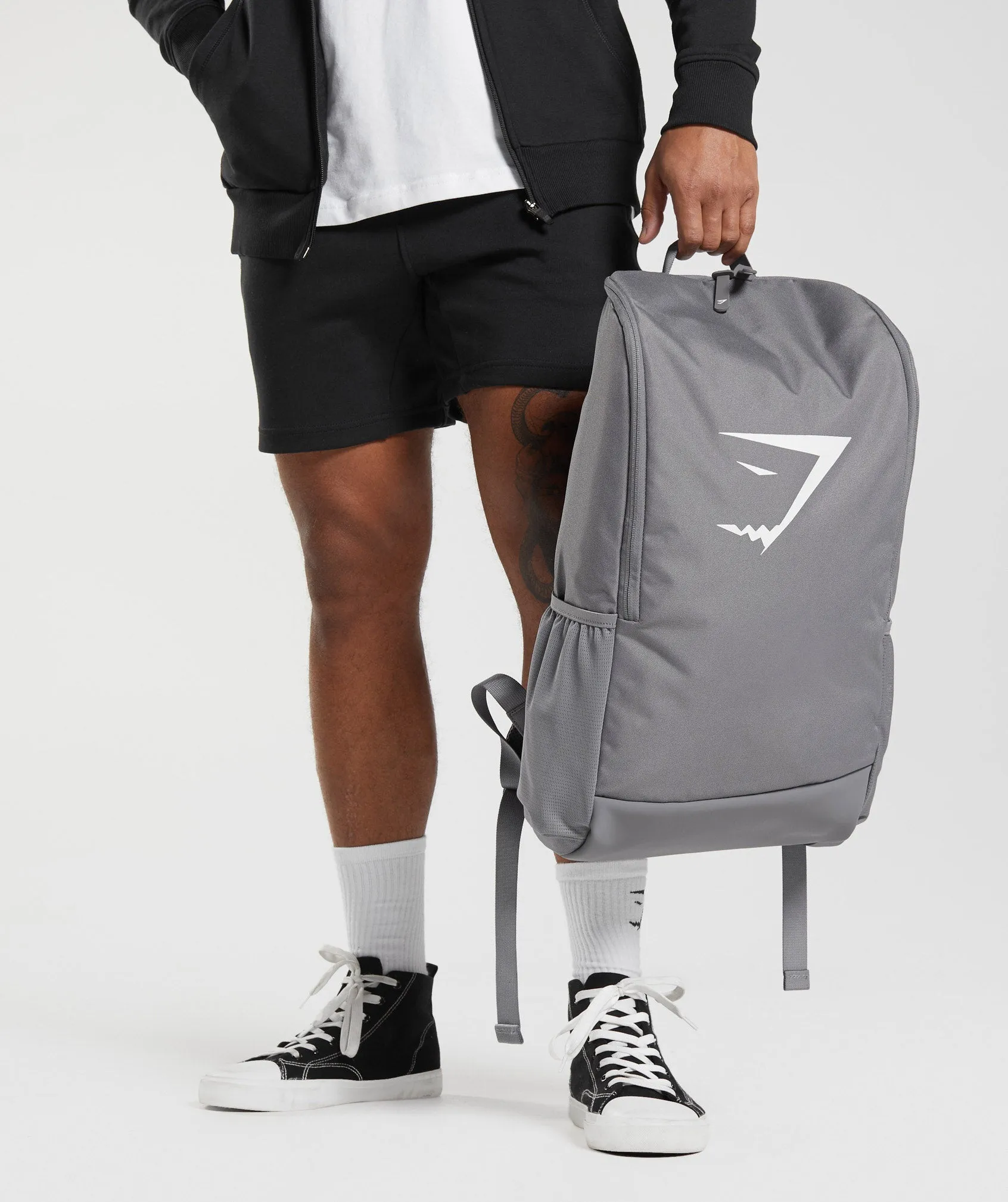 Gymshark Sharkhead Backpack - Coin Grey