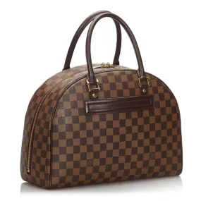 Louis Vuitton Damier Ebene Canvas Nolita Satchel Bag