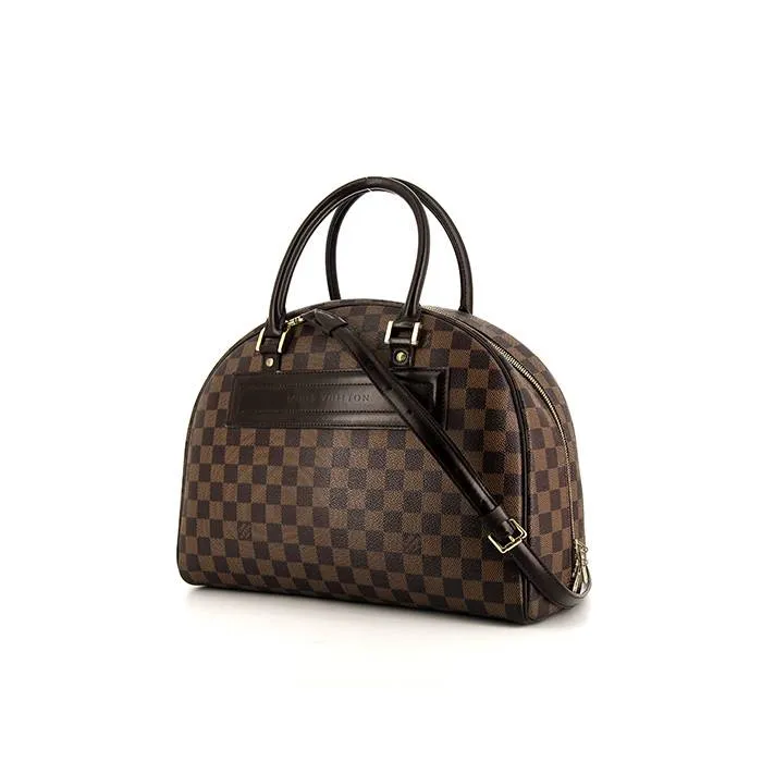 Louis Vuitton Damier Ebene Canvas Nolita Satchel Bag