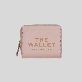 MARC JACOBS The Leather Mini Compact Wallet Rose 2R3SMP044S10