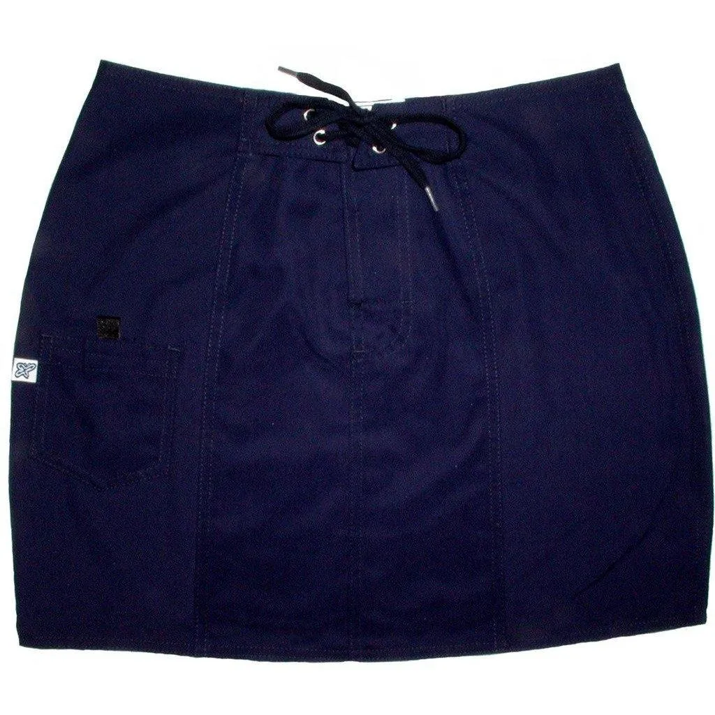 "A Solid Color" Board Skirt (Navy) CUSTOM