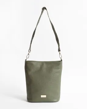 Strapped Shoulder Bag - Army