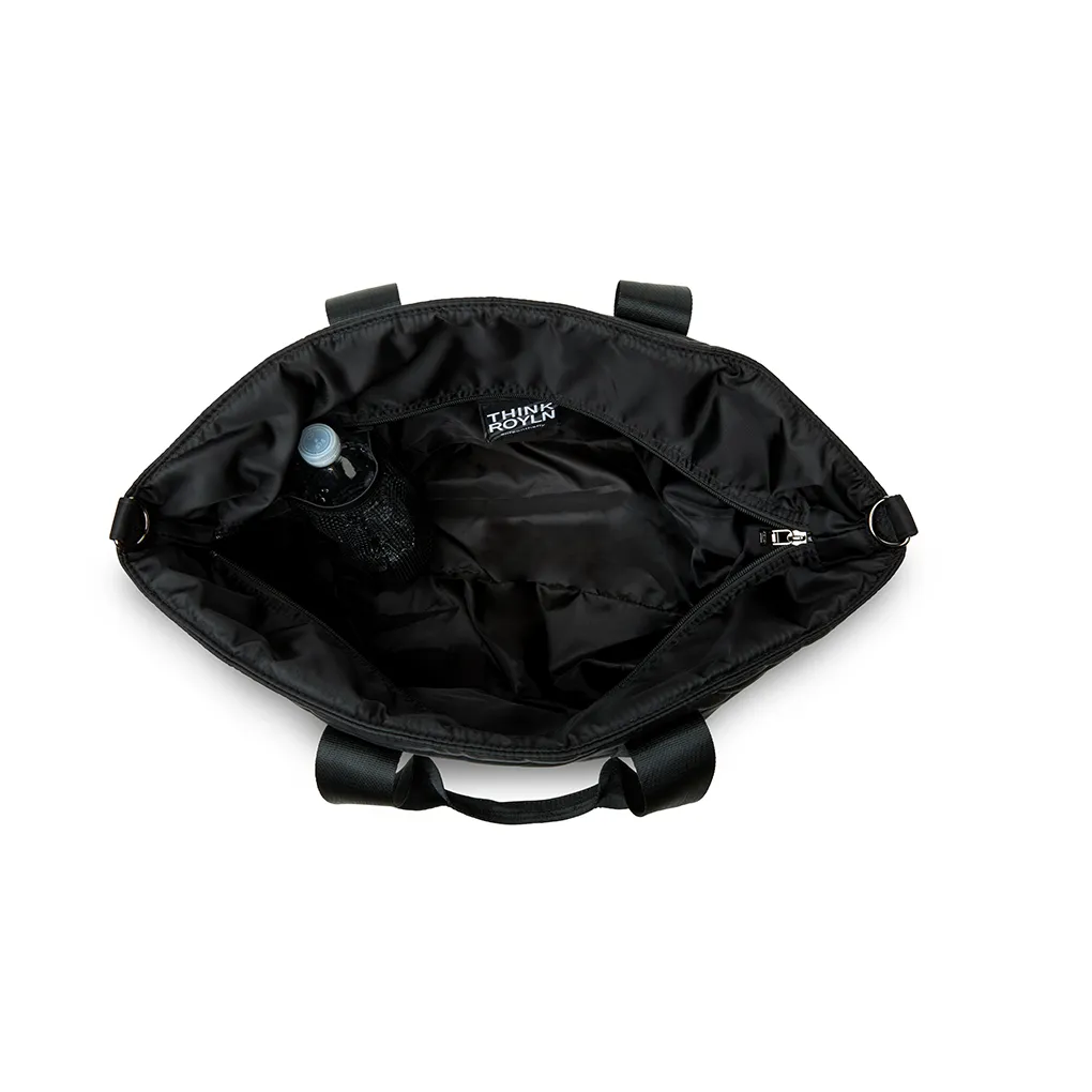 Think Royln Wingman Bag in Black Flight Nylon