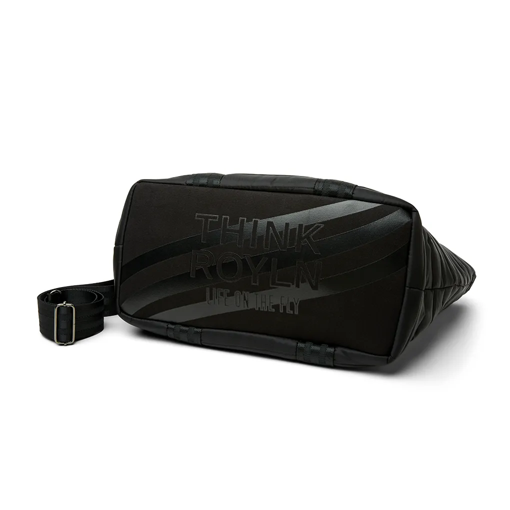 Think Royln Wingman Bag in Black Flight Nylon