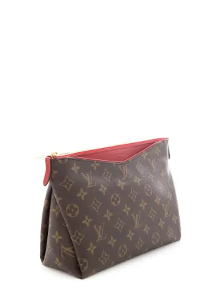 Trendy Inspired Louis Vuitton 2020 Brown Monogram Pallas Beauty Pouch