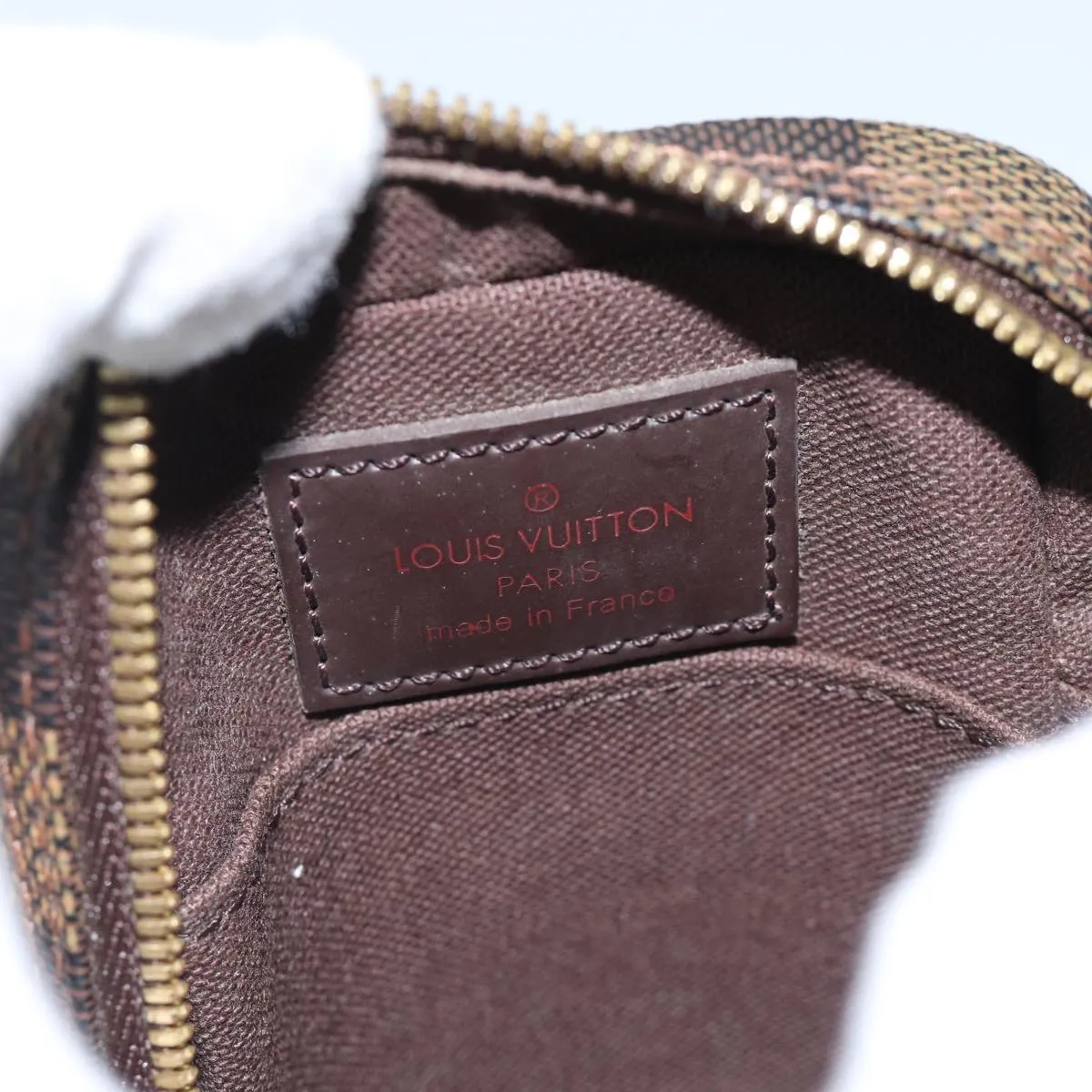 Trendy Inspired Louis Vuitton Damier Ebene Etui Okapi Gm Pouch N61737 Lv Auth 86977