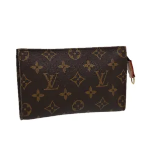 Trendy Inspired Louis Vuitton Monogram Bucket Pm Accessory Pouch Lv Auth 88586