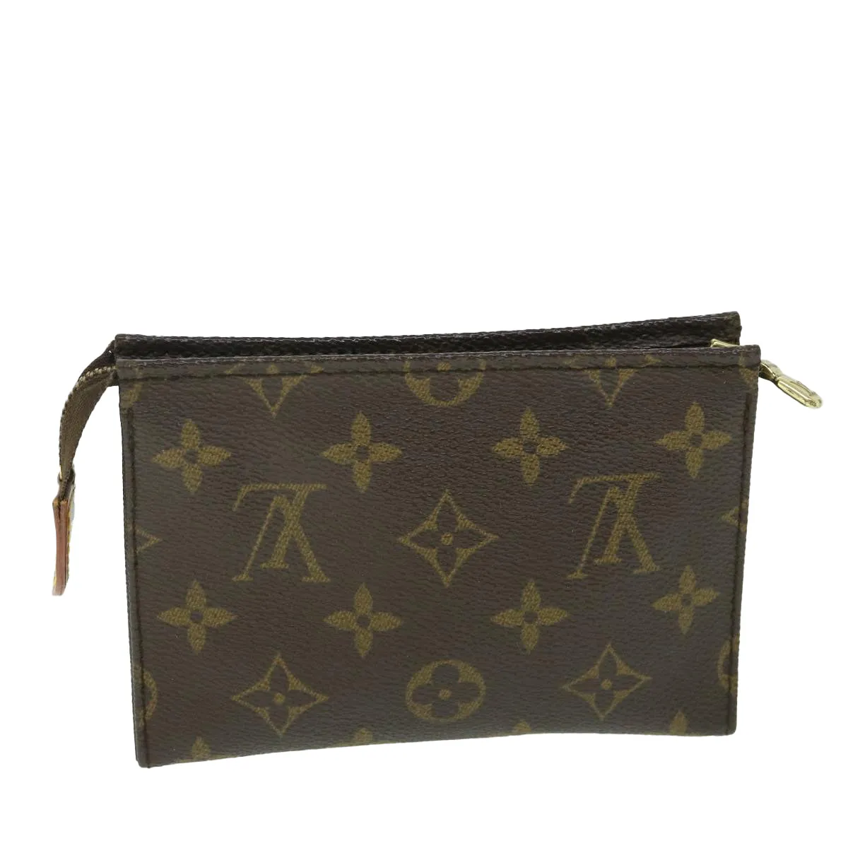 Trendy Inspired Louis Vuitton Monogram Poche Toilette 15 Pouch M47546 Lv Auth 56172