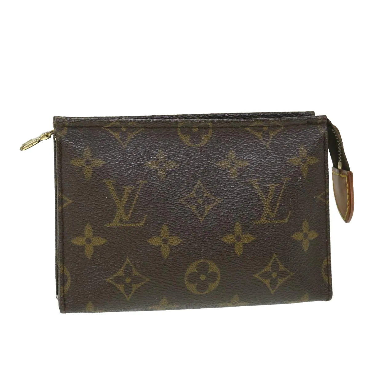 Trendy Inspired Louis Vuitton Monogram Poche Toilette 15 Pouch M47546 Lv Auth 56172