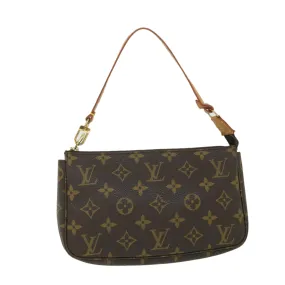 Trendy Inspired Louis Vuitton Monogram Pochette Accessoires Pouch M51980 Lv Auth Yk8850