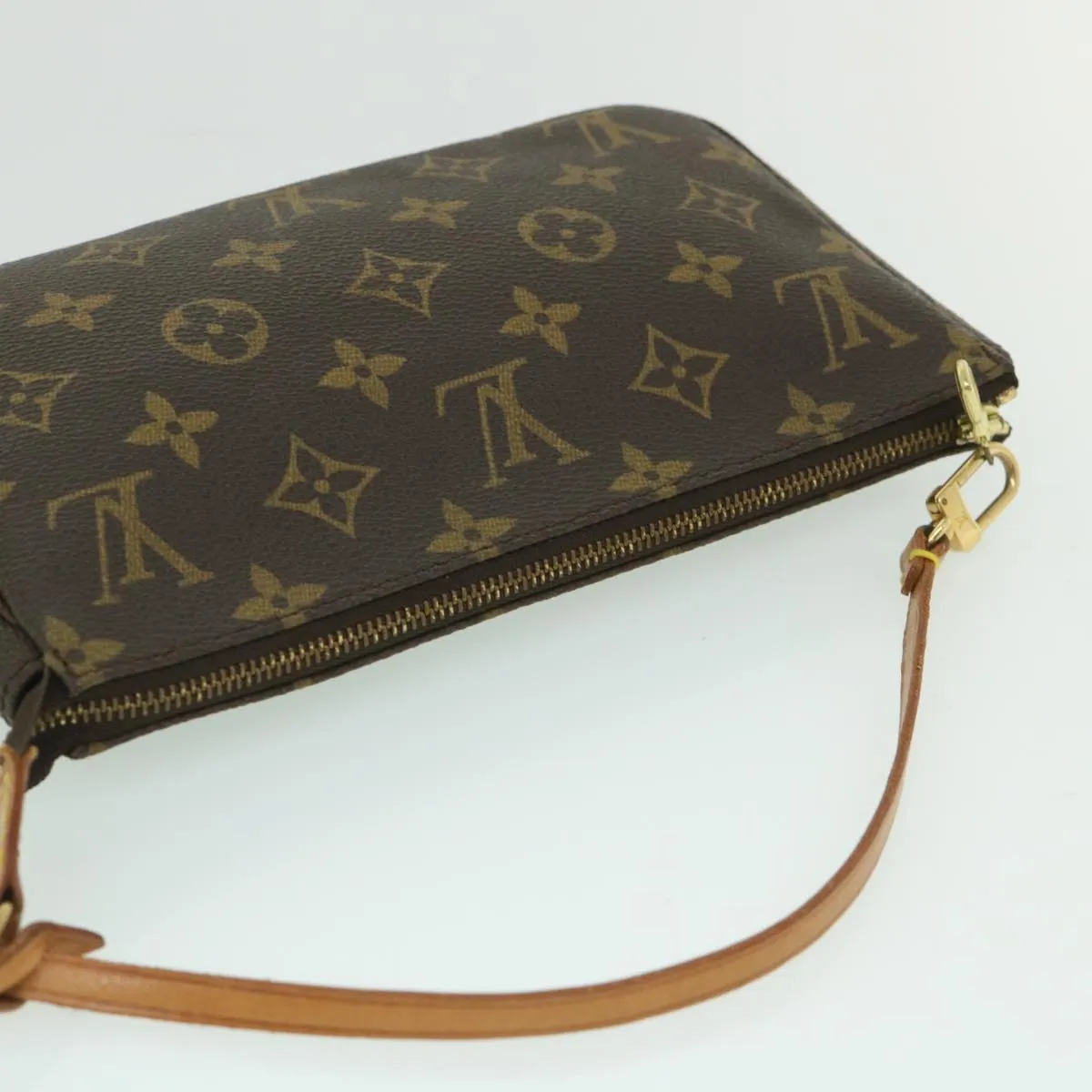 Trendy Inspired Louis Vuitton Monogram Pochette Accessoires Pouch M51980 Lv Auth Yk8850